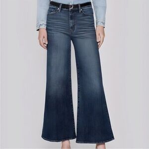 Frame Denim Wide Leg Flare Jeans Kinmount 28